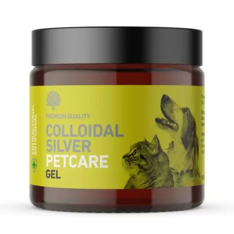 Natures Greatest Secret Colloidal Silver Antibacterial Gel for Pets 100g