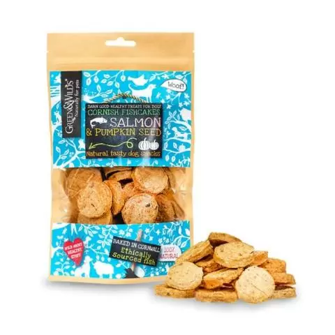 Green and wilds dog treats top