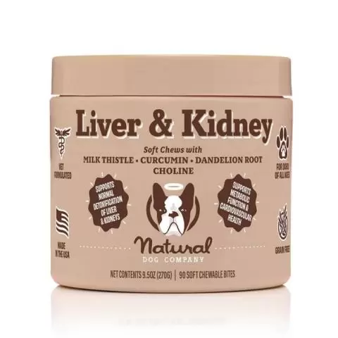 Natural Dog Company Liver Kidney Soft Chews