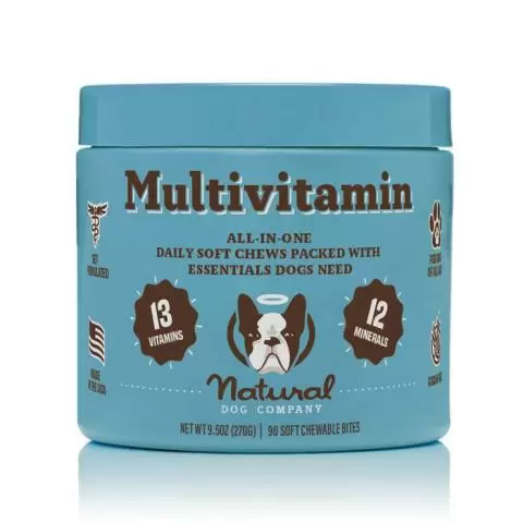 Natural Dog Company Multivitamin Chewable Supplement 90 chews