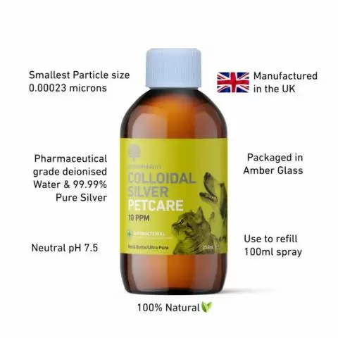 Colloidal silver new arrivals water for dogs