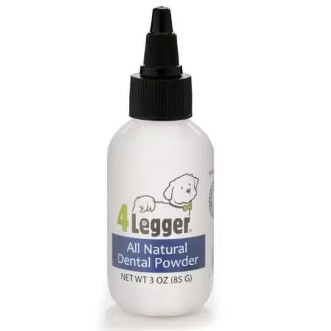 4 Legger All Natural Dental Vegan Tooth Powder for Dogs 85g