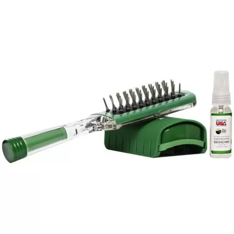 Flea and tick shop brush