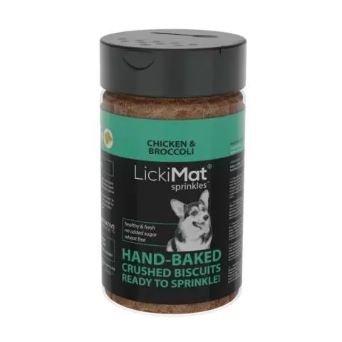 Lickimat Sprinkles Chicken and Broccoli for Dogs 150g