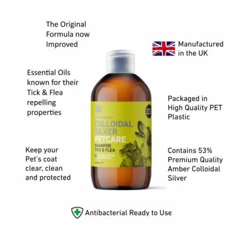 Colloidal silver best sale shampoo for dogs