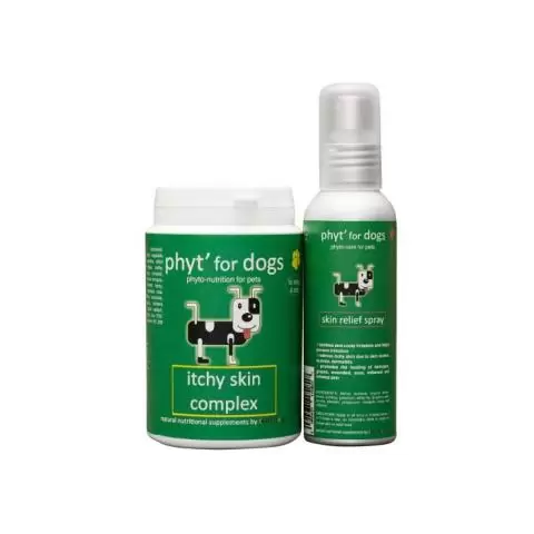 Diet Dog Itchy Skin Complex and Skin Relief Spray