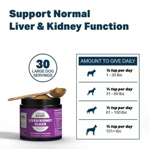 Four Leaf Rover Liver Kidney Clean for Dogs