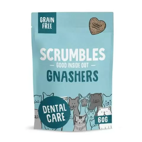 Scrumbles Cat Gnashers Dental Care 60g
