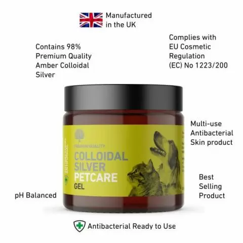 Natures Greatest Secret Colloidal Silver Antibacterial Gel for