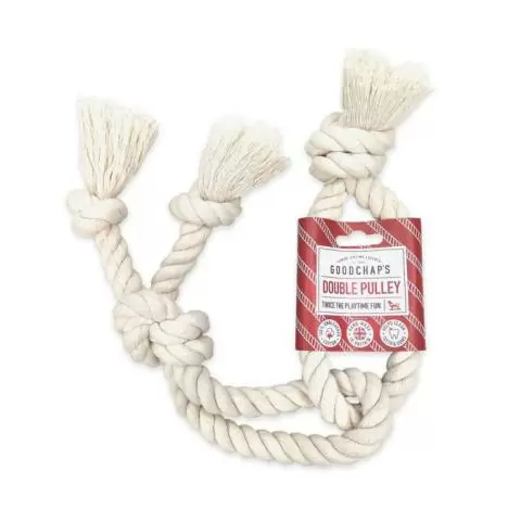 Rope double pulley store