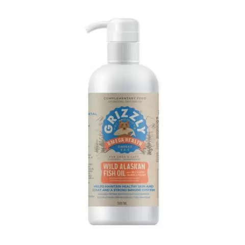 Pure alaskan salmon store oil for dogs