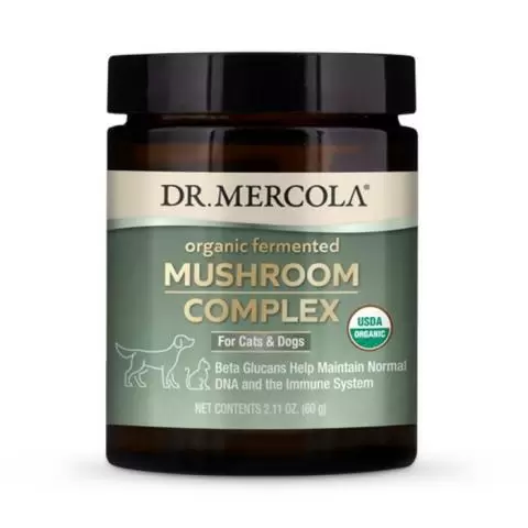 Dr Mercola Organic Fermented Mushroom Complex for Pets delivered