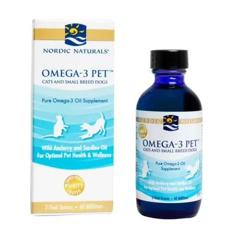 Buy Nordic Naturals Omega 3 Pet for cats and small breed dogs