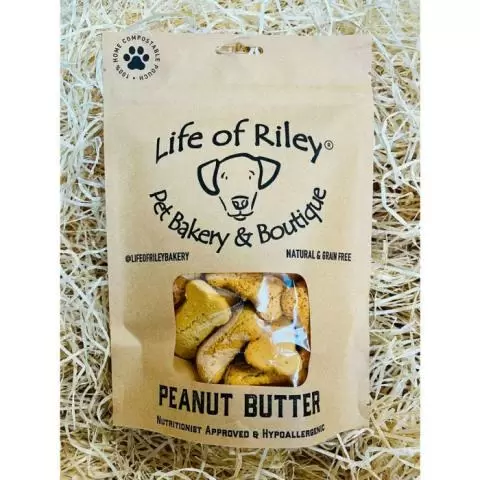 Peanut butter sale dog treats uk