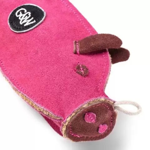 Green pig dog toy sales