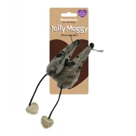 Silvervine cat toy top