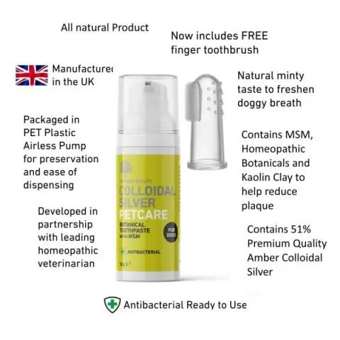 Natures Greatest Secret Colloidal Silver Toothpaste For Dogs 50g