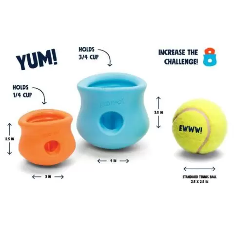 Dog ball that online holds treats