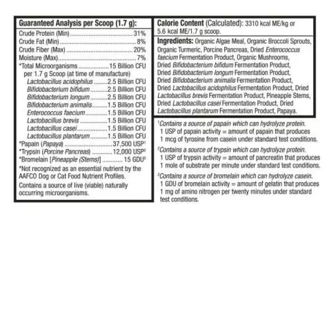 Dr Mercola Whole Food Digestive Probiotics for Pets