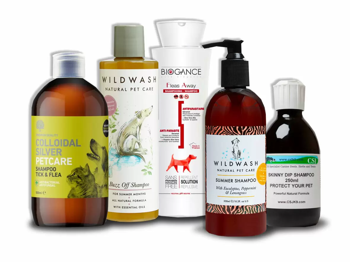 Allnatural flea and tick repellents for cats and dogs at Healthful Pets