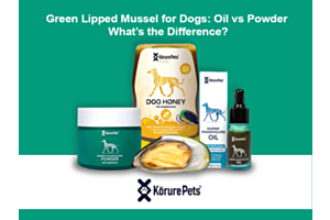 Korure Pets Green lipped mussel supplements