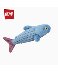 Fluff and Tuff Fitz Fish Plush Dog Toy Main