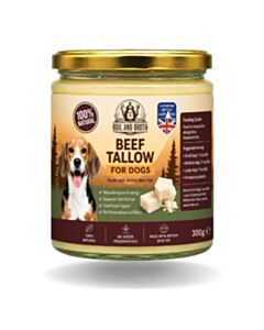 Boil & Broth Beef Tallow for Dogs 300g