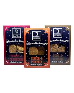 Barney's Biscuit Boxes Christmas Trio of Dog Treats