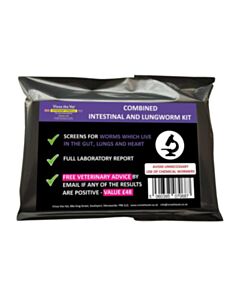 Vince The Vet Combined Intestinal and Lungworm Kit