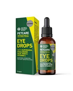 Natures Greatest Secret Eye Drops for pets, with box
