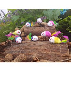 Mew & Friends Mouse with feather tail main