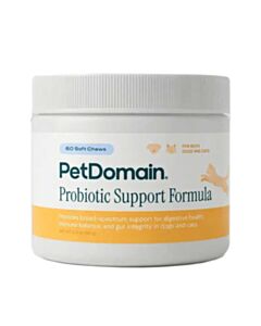 PetDomain Probiotic Support Formula 60 soft chews