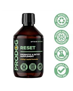 Prodog RESET Probiotic & Detox Supplement Main