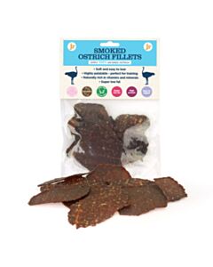 JR Pets Smoked Ostrich Fillets 80g