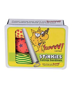 Yeowww! Stinkies Catnip Sardines Trio Main