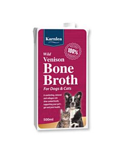 Karnlea Wild Venison Bone Broth for Dogs & Cats