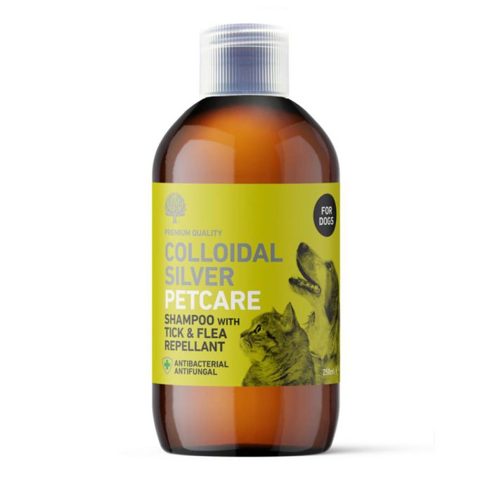 Natures Greatest Secret Colloidal Silver Shampoo Tick and Flea for Dogs