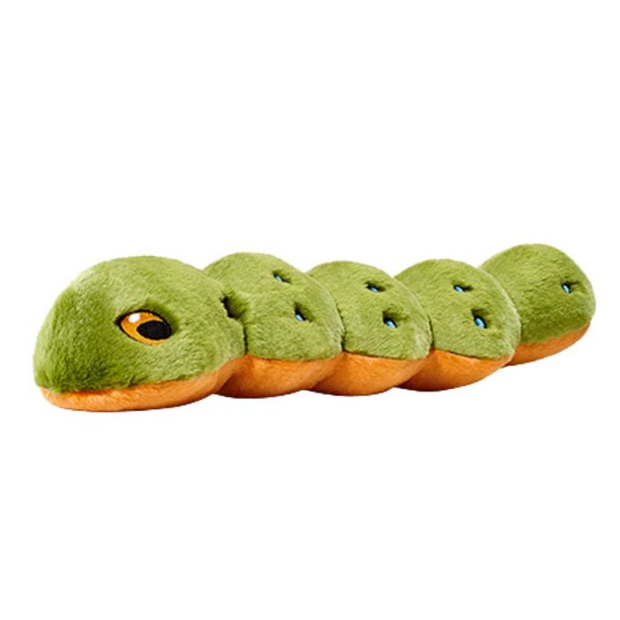 Top paw caterpillar dog fabtastic toy