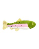 Fluff & Tuff Burt Lake Trout Plush Dog Toy