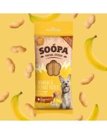 Soopa Dog Dental Sticks - Banana and Peanut Butter (4 pack)