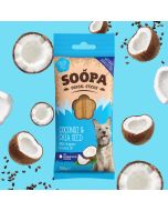 Soopa Dog Dental Sticks - Coconut and Chia Seed (4 pack)