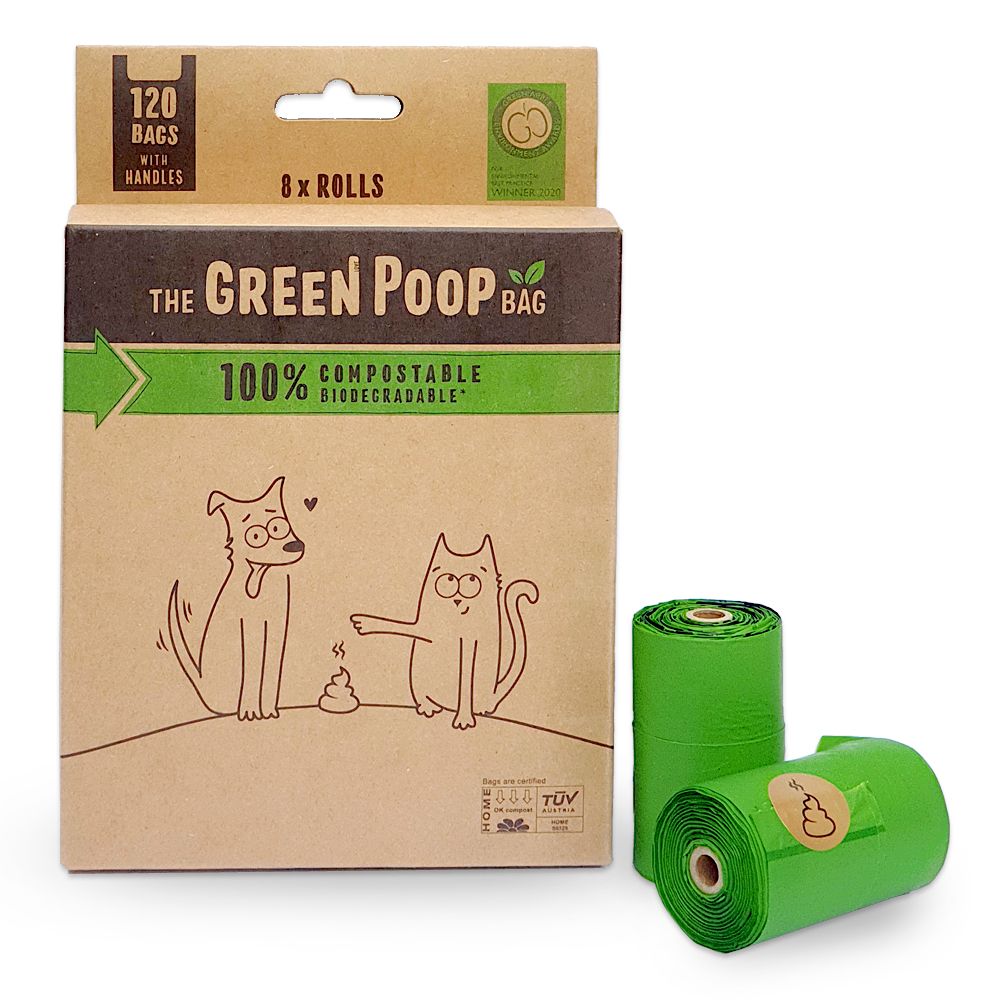 Cornstarch poop shop bags uk