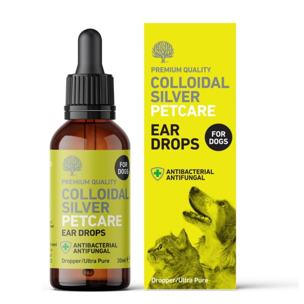 Colloidal Silver Ear Drops for Dogs