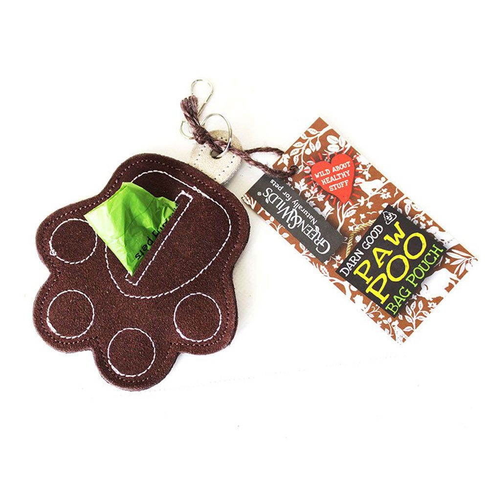 Green Wilds Paw Poop Pouch