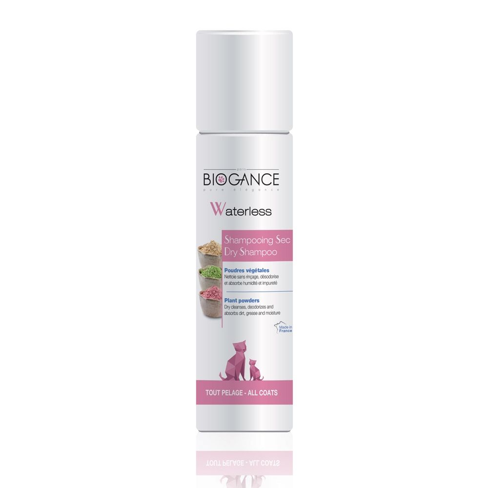 Cat dry sale shampoo powder