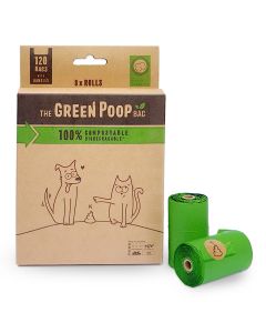 The Green Poop Bag 120 with Handles