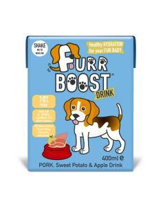 Furr Boost Drink for Dogs- Pork, Sweet Potato & Apple 400ml