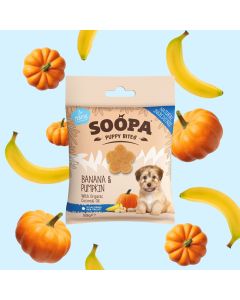 Soopa PUPPY Healthy Training Bites Banana & Pumpkin
