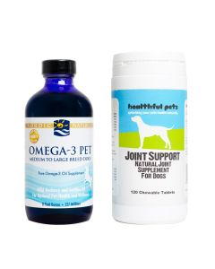 Joint Support for Dogs with Nordic Naturals Fish oil