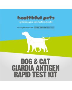 Healthful Pets Giardia Antigen Test Kit for dogs and cats